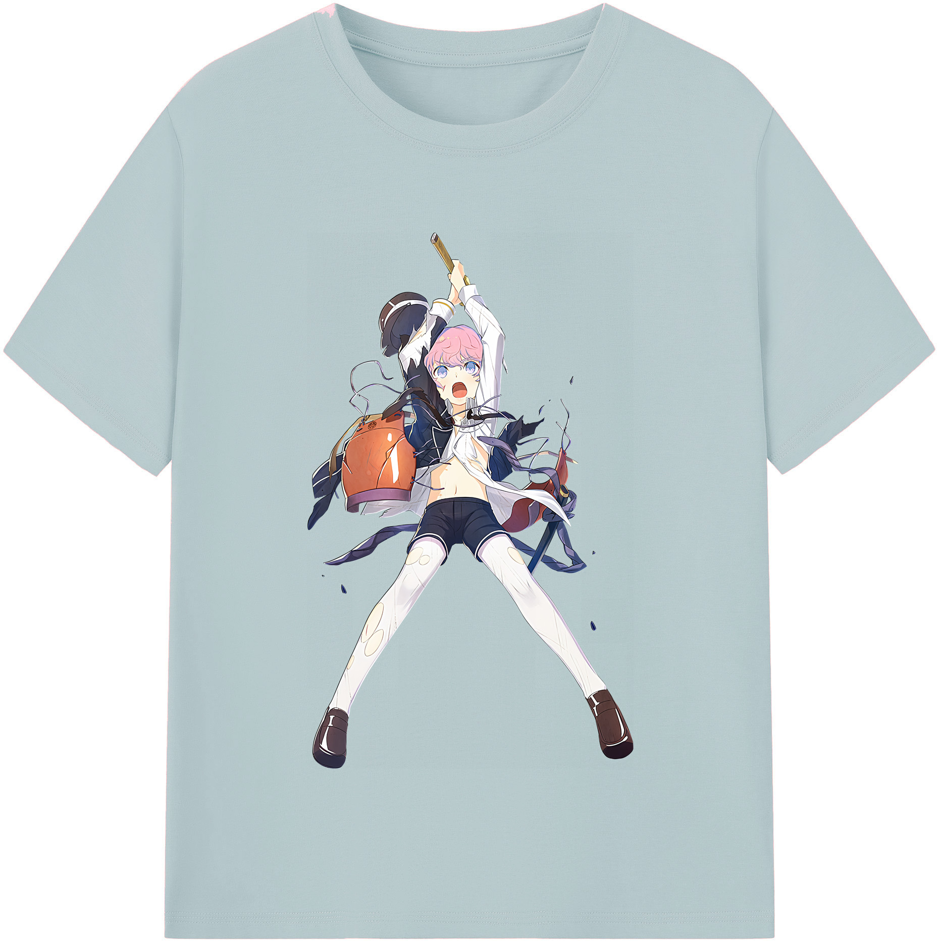 （画像用） 刀剣乱舞 Touken Ranbu 綿100％半袖Tシャツ（フロントプリント）